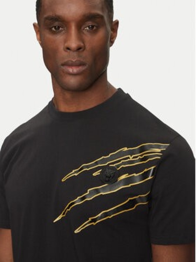 Plein Sport T-Shirt SAEC MTK8019 STE001N Czarny Regular Fit