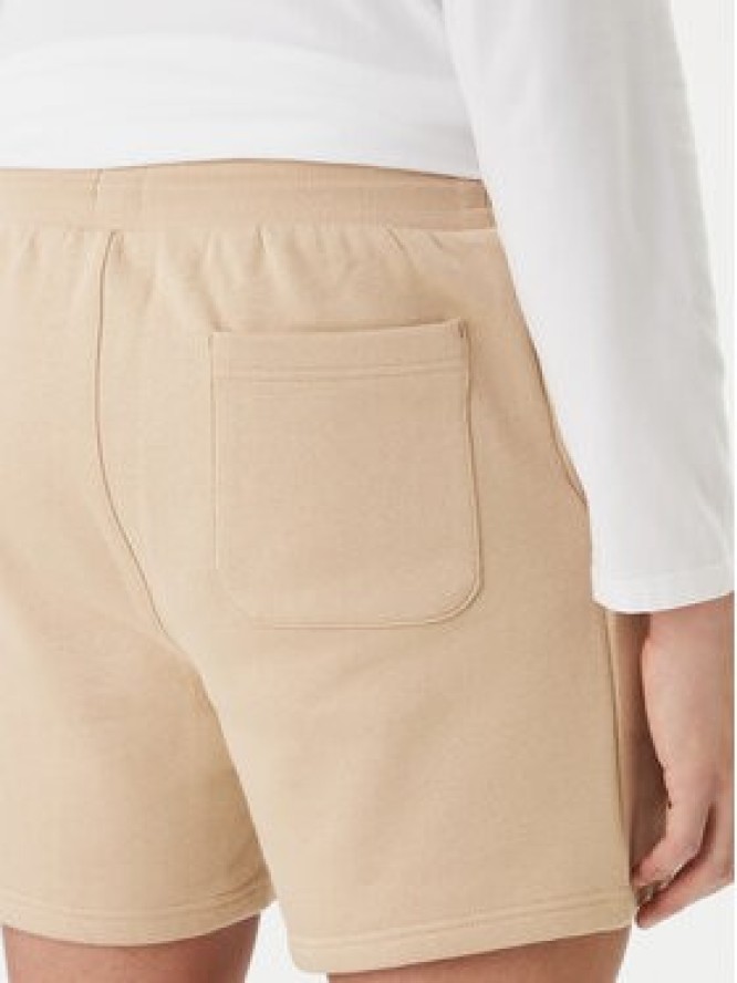 Tommy Jeans Szorty sportowe DM0DM21931 Beżowy Regular Fit