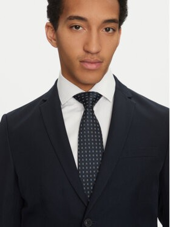 BOSS Krawat 50532463 Granatowy