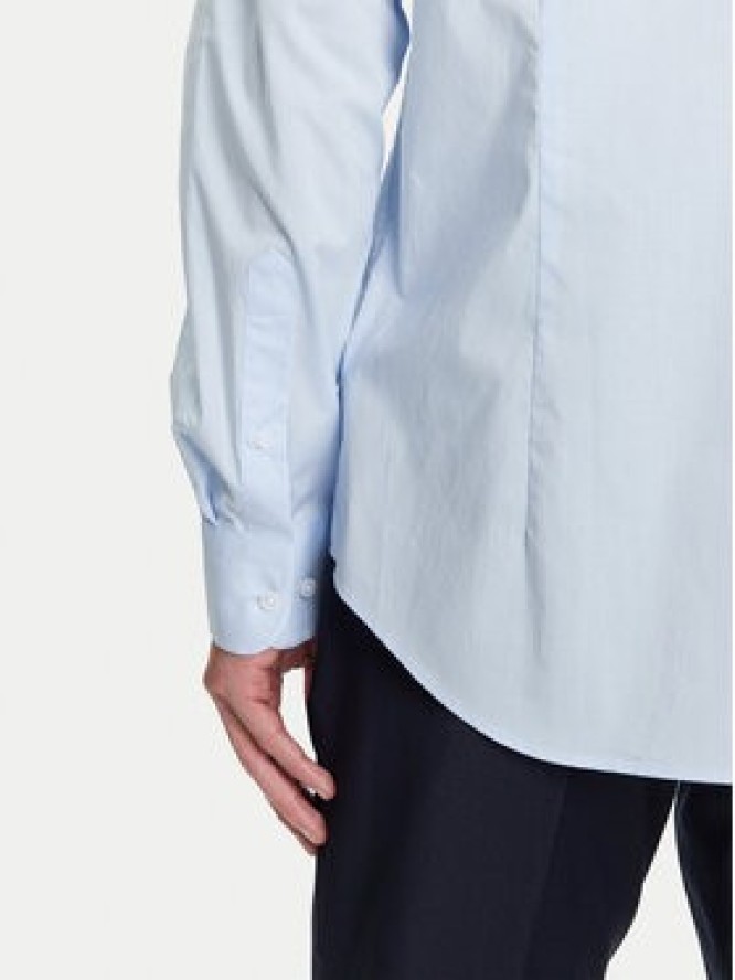 Tommy Hilfiger Koszula MW0MW38347 Błękitny Slim Fit