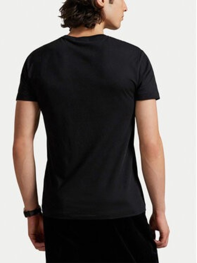 Polo Ralph Lauren T-Shirt 710P00094001 Czarny Custom Slim Fit