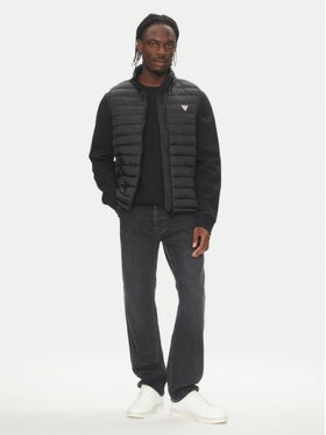 Guess Jeans Bezrękawnik M5RN55 WHAB2 Czarny Regular Fit