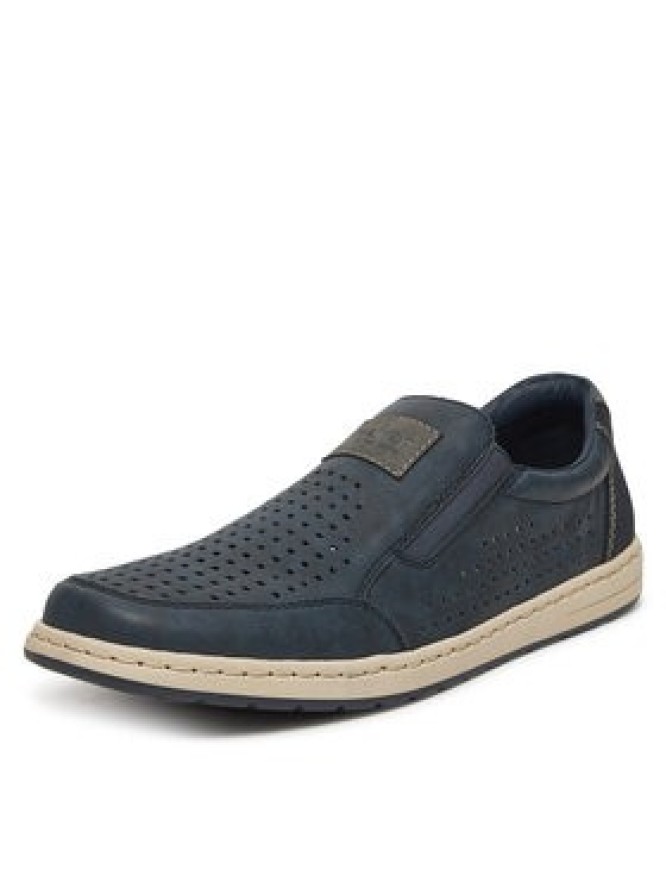 Rieker Półbuty 18267-15 Granatowy