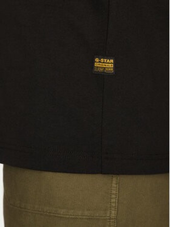 G-Star Raw T-Shirt Symbols D25970-C336 Czarny Regular Fit