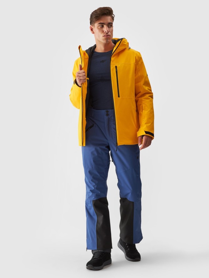 4F Kurtka narciarska membrana 15000 męska - żółta S
