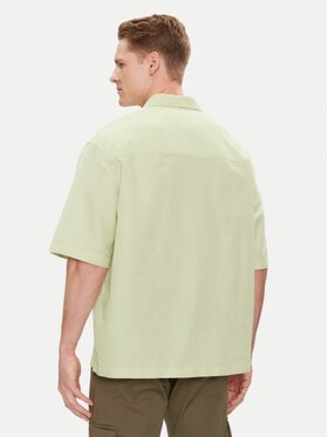 Calvin Klein Jeans Koszula J30J325173 Zielony Relaxed Fit