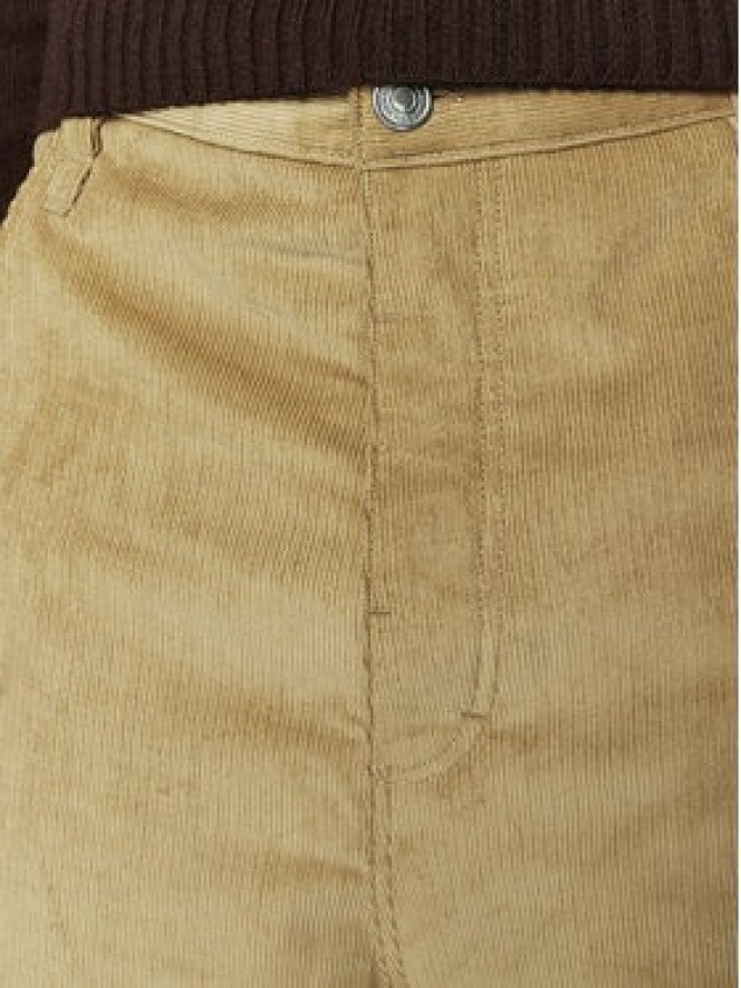 AMI Paris Spodnie materiałowe HTR102.CO0089 Brązowy Baggy Fit