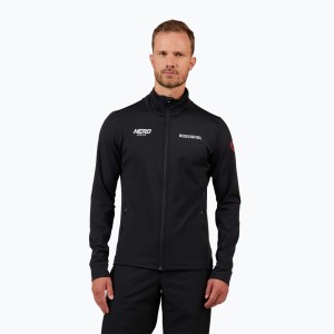 Bluza narciarska męska Rossignol Hero Mid Layer Stretch Black - M