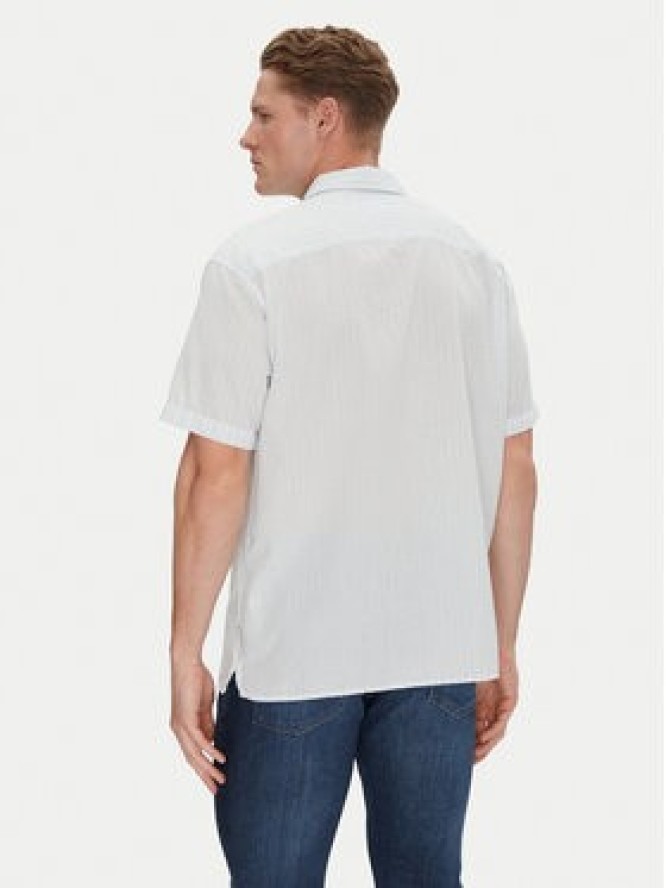 Jack & Jones Koszula Luke 12271099 Błękitny Relaxed Fit