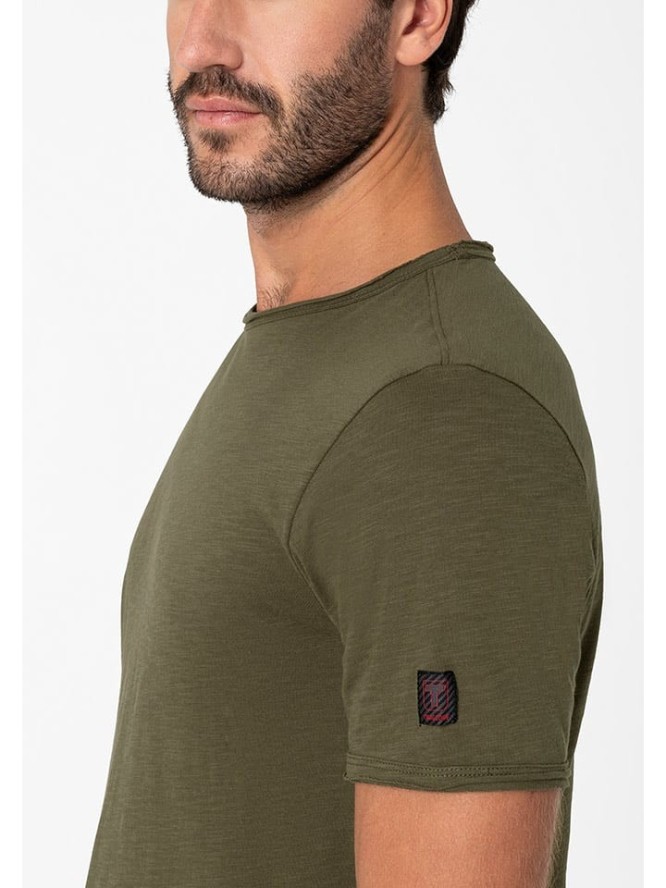 Timezone Koszulka w kolorze khaki rozmiar: M