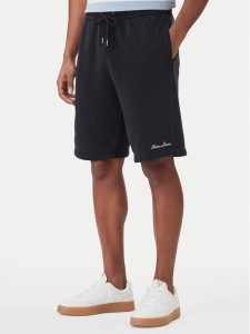 Guess Jeans Szorty sportowe M6GD49 KCPR1 Czarny Regular Fit