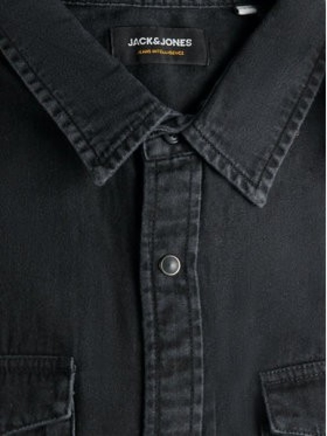 Jack & Jones Koszula Sheridan 12138115 Czarny Slim Fit