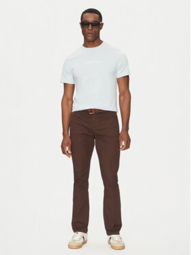 Guess Jeans T-Shirt M4YI52 K8HM0 Błękitny Regular Fit