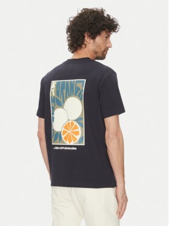 Marc O'Polo Denim T-Shirt 500 0006 002 Granatowy Relaxed Fit