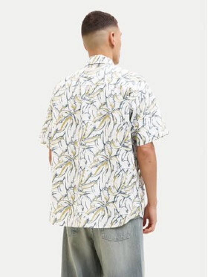 Jack & Jones Koszula Joshua 12271089 Écru Wide Fit