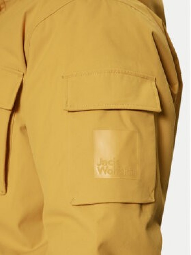 Jack Wolfskin Kurtka zimowa Glacier Canyon 1107674 Żółty Regular Fit
