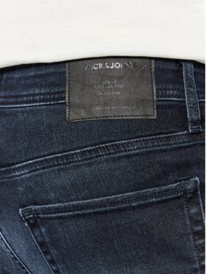 Jack & Jones Jeansy Liam Original Agi 12166852 Granatowy Skinny Fit
