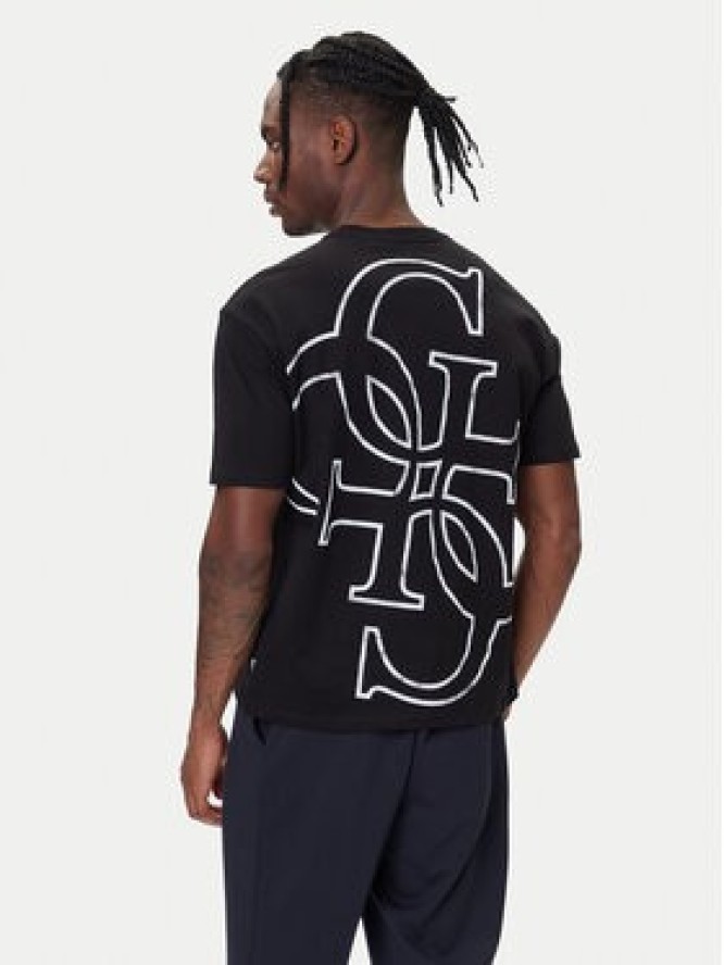 Guess T-Shirt M5BI56 KBZV1 Czarny Relaxed Fit