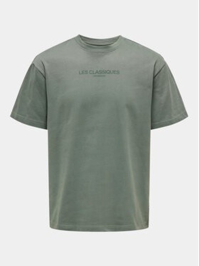 Only & Sons T-Shirt 22028766 Zielony Relaxed Fit