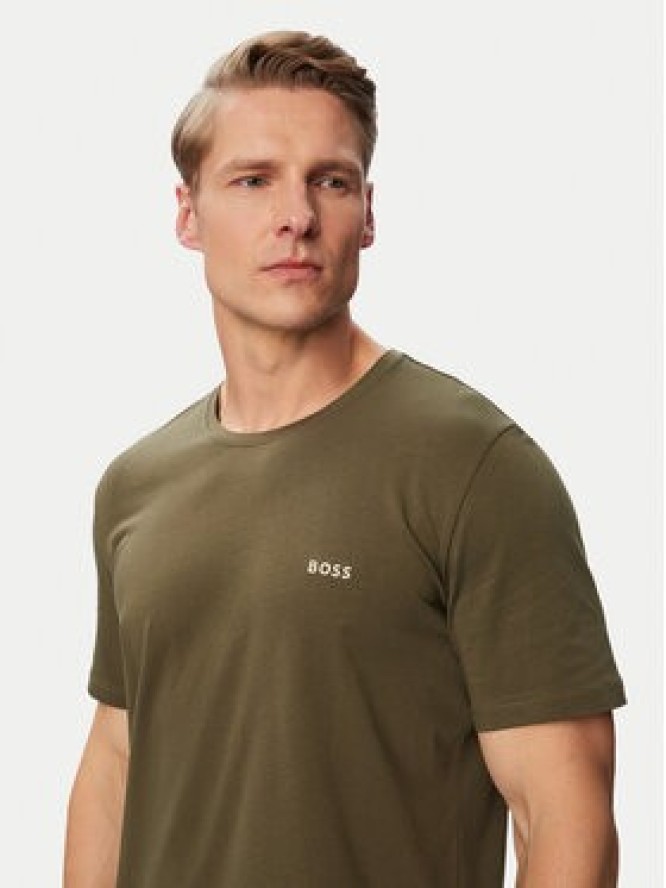 BOSS T-Shirt Mix&Match 50515312 Khaki Regular Fit