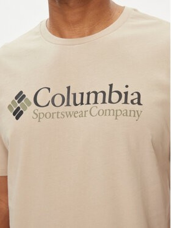 Columbia T-Shirt Csc Basic Logo™ 1680053 Brązowy Regular Fit