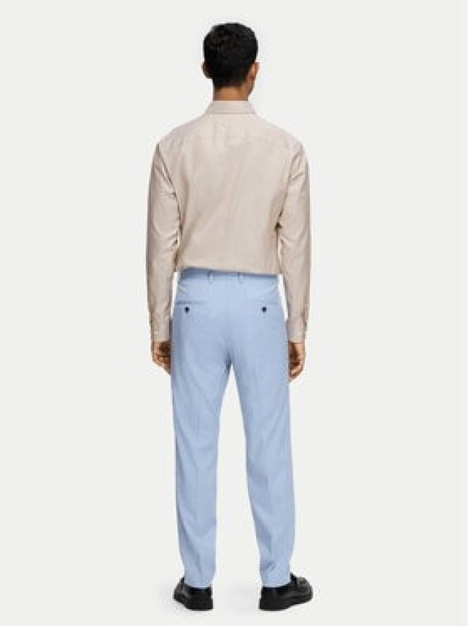 Selected Homme Spodnie garniturowe 16092419 Błękitny Slim Fit