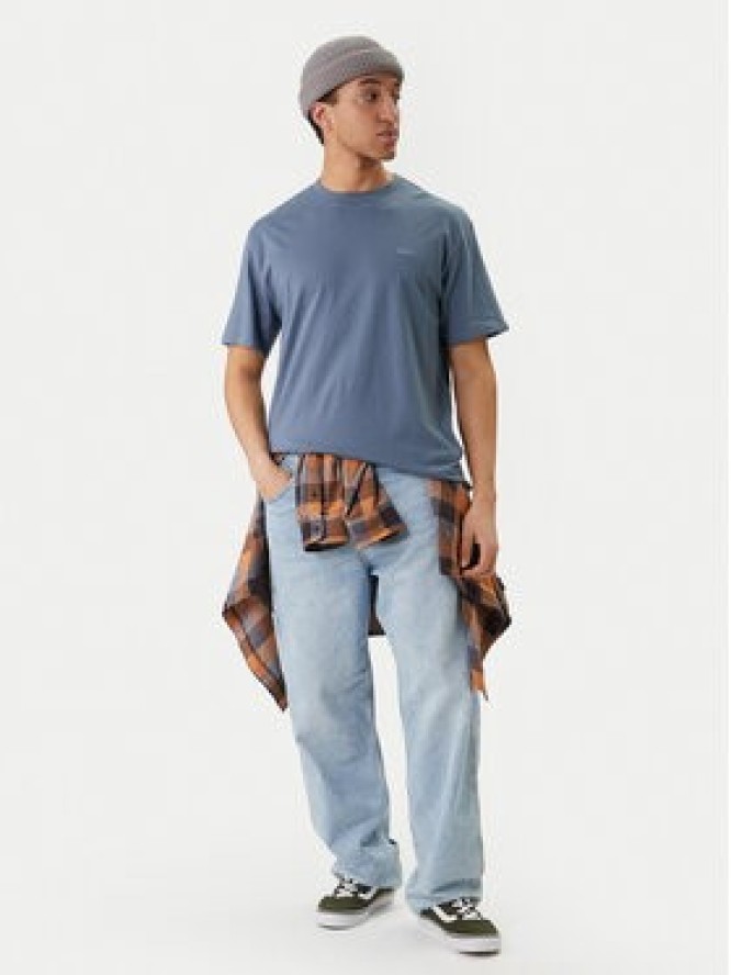 Quiksilver T-Shirt Salt Water EQYZT08204 Niebieski Regular Fit