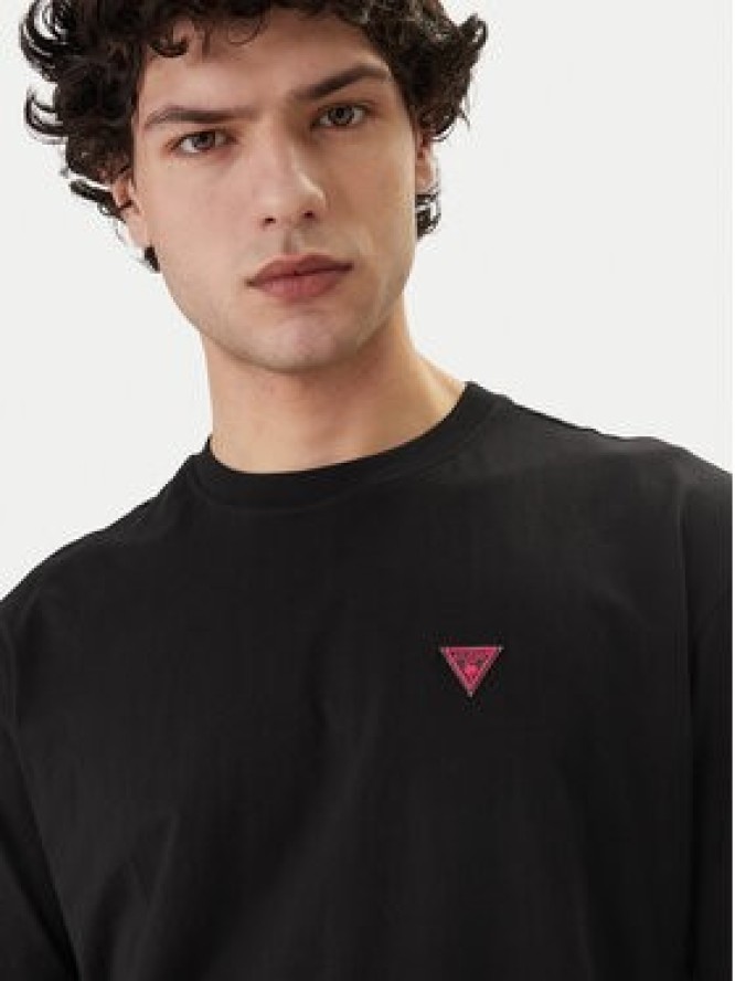 Guess T-Shirt F6GI11 K8HM4 Czarny Regular Fit