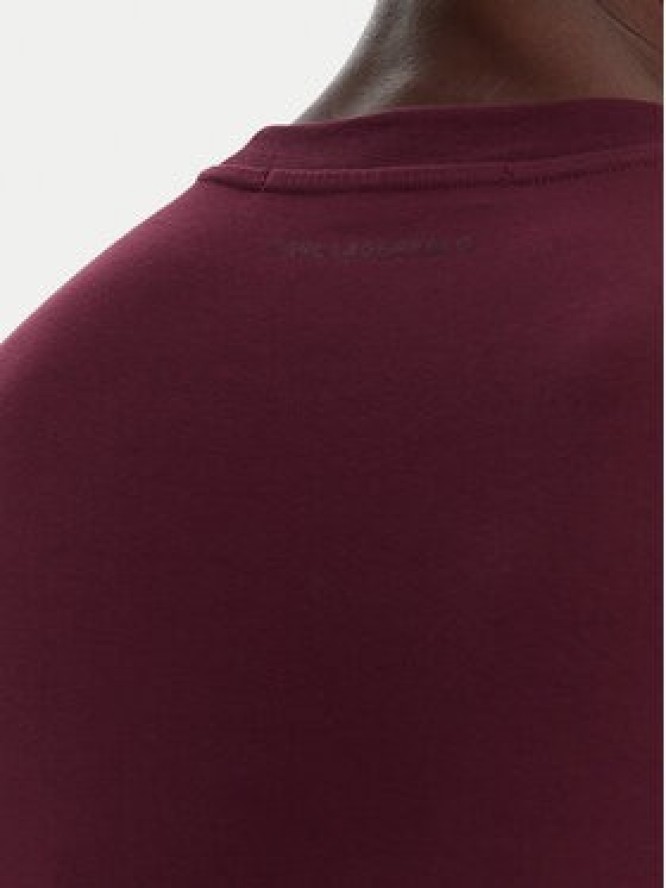 KARL LAGERFELD T-Shirt 755032 554221 Bordowy Regular Fit