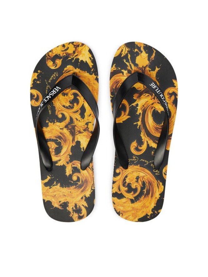 Versace Jeans Couture Japonki 80YA3SQ7 ZSS80 Czarny