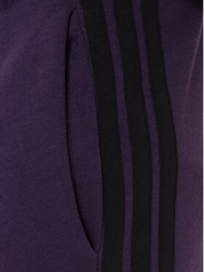 adidas Spodnie dresowe Essentials 3-Stripes JX0750 Fioletowy Regular Fit