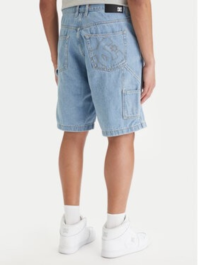 DC Shoes Szorty jeansowe EDYDS03037 Błękitny Baggy Fit
