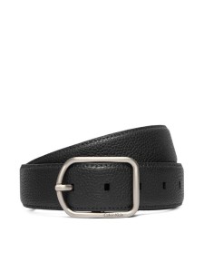 Calvin Klein Pasek Męski Round Buckle 35Mm LV04D7024G Czarny