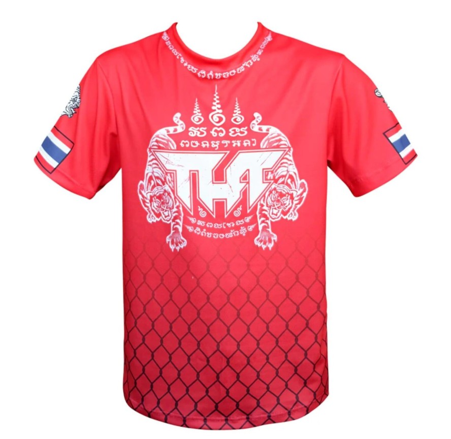 Koszulka Treningowa TUFF True Power Twin Tigers Yantra Red