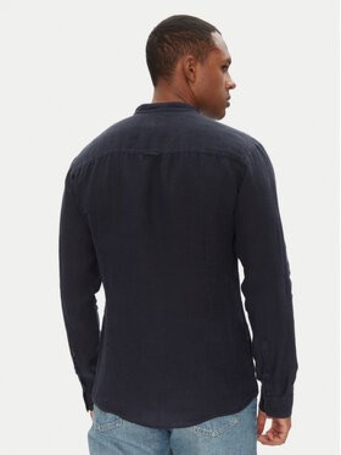 HUGO Koszula Elvory 50490740 Granatowy Slim Fit