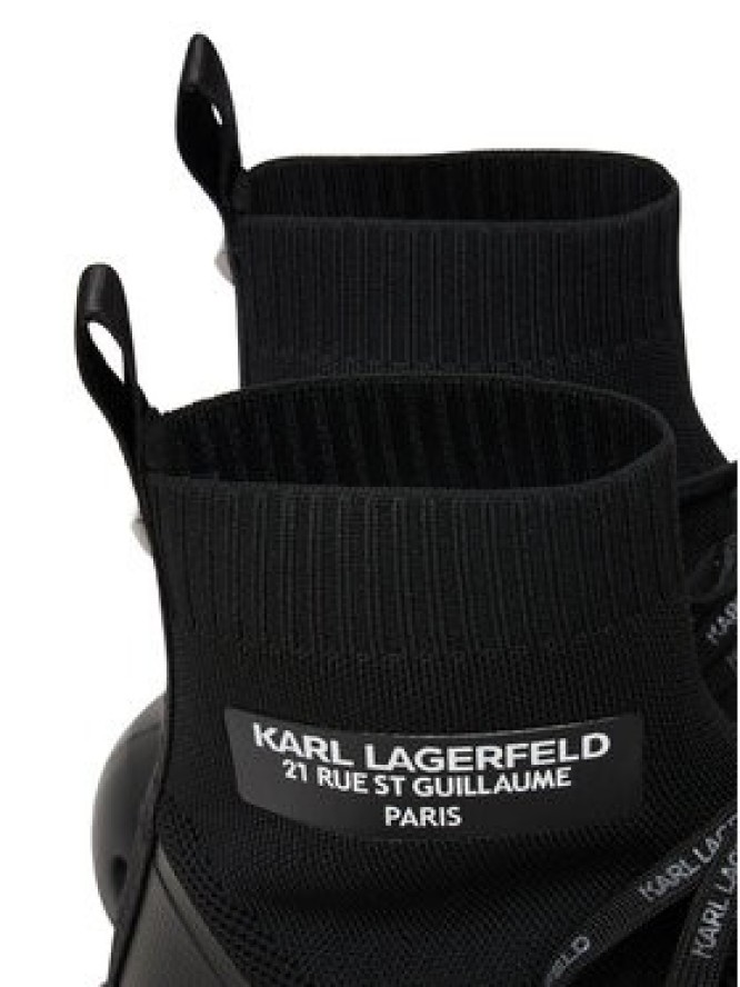 KARL LAGERFELD Sneakersy K/Kite Run KL54645 Czarny