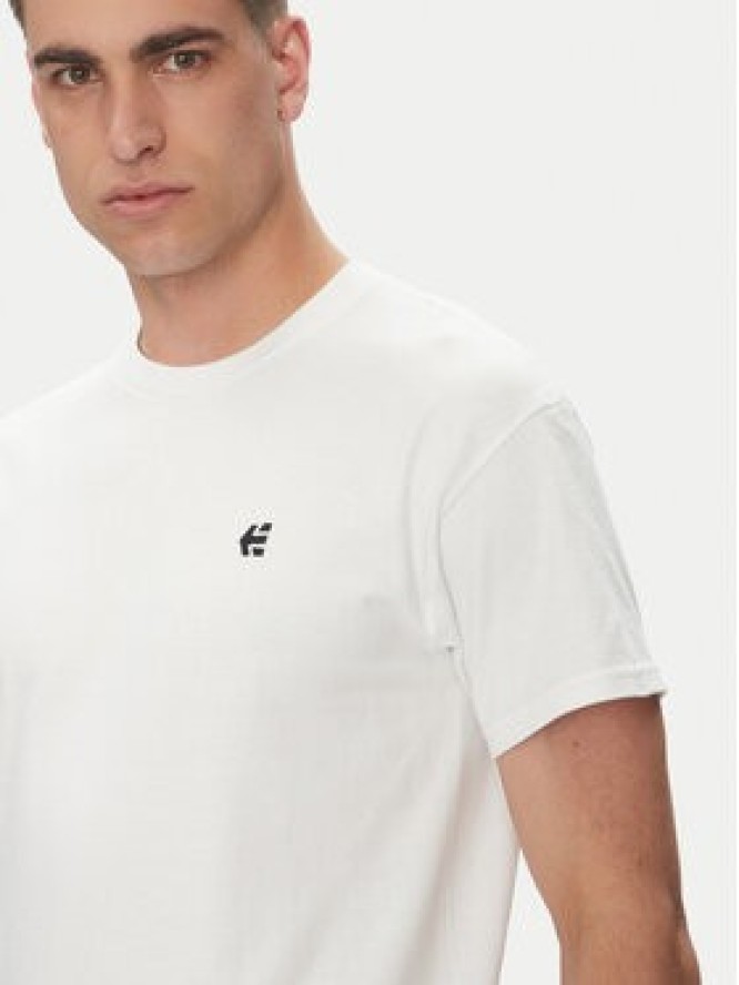 Etnies T-Shirt Team Emroidery 4130003738 Biały Regular Fit