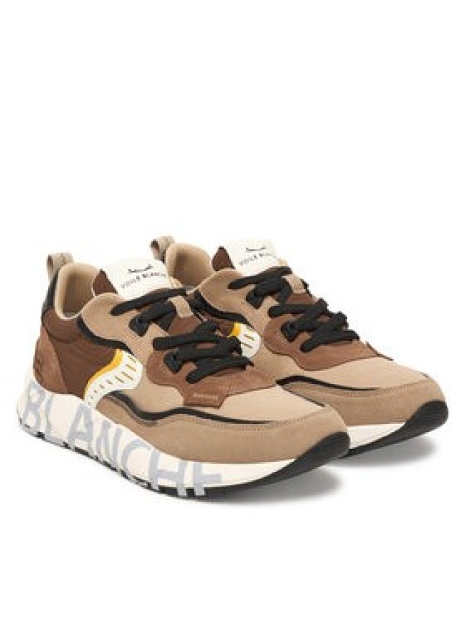 Voile Blanche Sneakersy Club01. 2017465-14 Brązowy