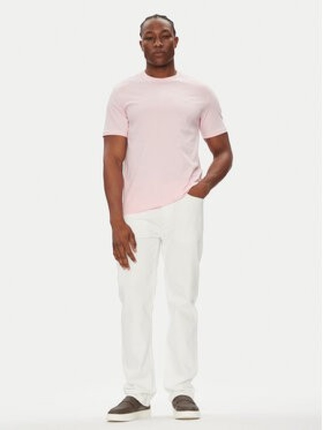 Calvin Klein Jeans T-Shirt LV040HM265 Różowy Regular Fit