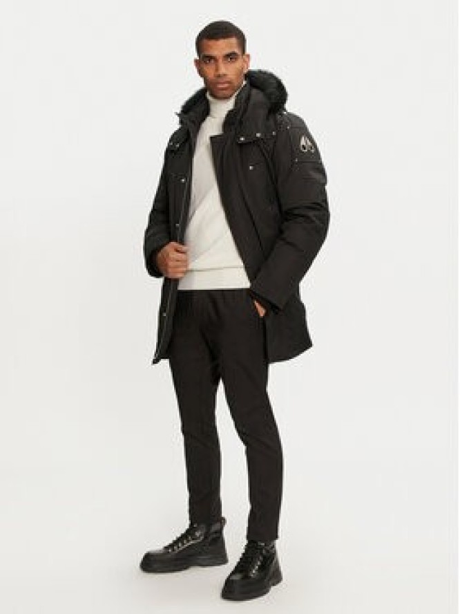 Moose Knuckles Kurtka puchowa M32MP261SX Czarny Regular Fit