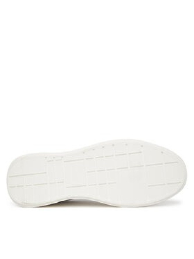 Calvin Klein Sneakersy Chunky Cupsole Laceup Lth YM0YM01344 Biały