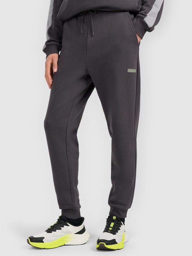 4F Spodnie dresowe joggery męskie 4F x Robert Lewandowski - szare S