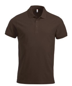 clique Classic Lincoln S/S koszulka polo z bawełny — nowoczesny krój – dark