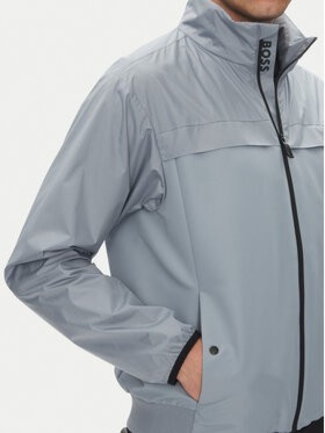 BOSS Kurtka przejściowa 50541285 Szary Regular Fit