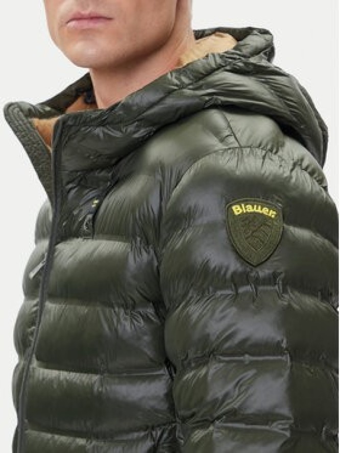 Blauer Kurtka przejściowa 25WBLUC02132 Zielony Regular Fit