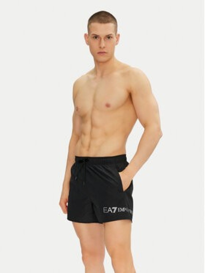 EA7 Emporio Armani Szorty kąpielowe 7M000519 AF13049 MC026 Czarny Regular Fit