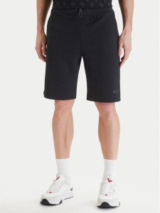 Guess Szorty sportowe Z6GD02 K2845 Czarny Regular Fit