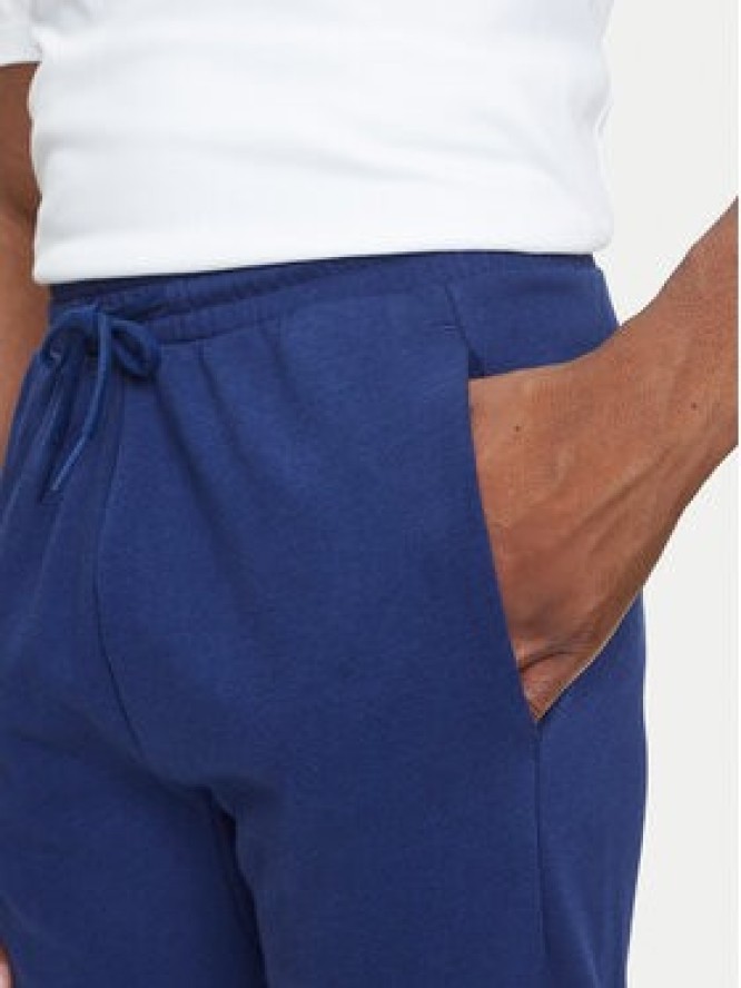 adidas Spodnie dresowe Essentials Big Logo JE8967 Granatowy Regular Fit