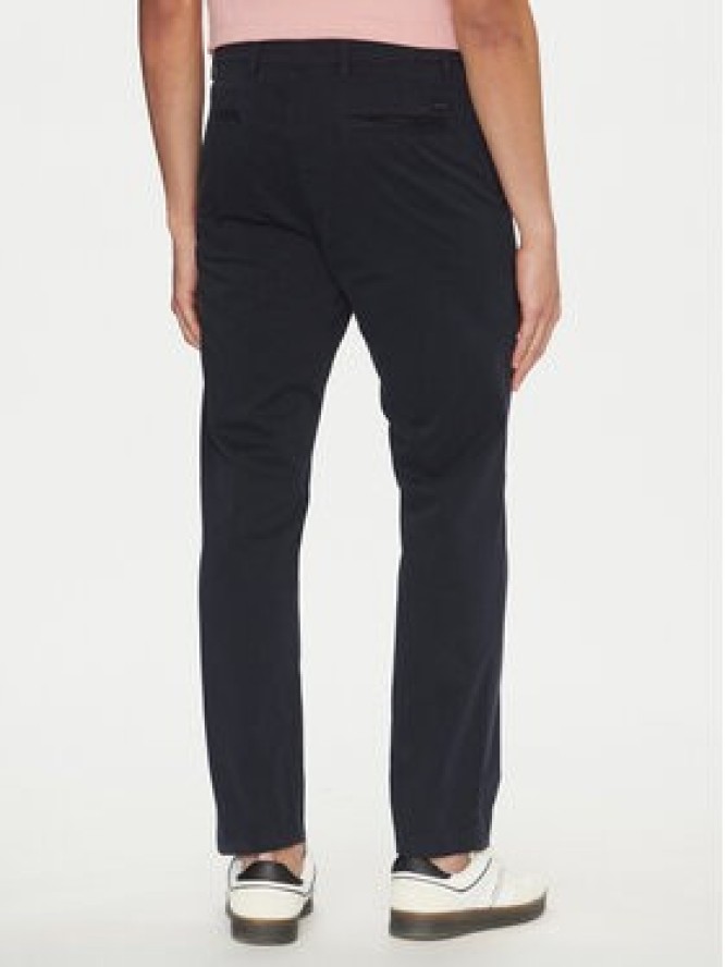 BOSS Chinosy 50534378 Granatowy Regular Fit