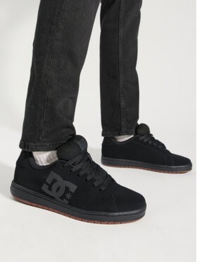 DC Shoes Sneakersy Gaveler ADYS100536 Czarny
